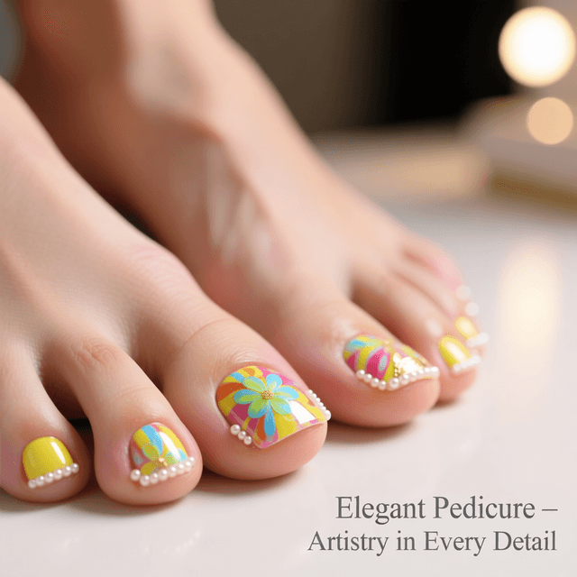 Педикюр — работа 8